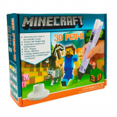 Купить Ручка для моделирования пластиком с LCD дисплеем"Minecraft" оптом