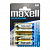 Купить Батарейка алкалиновая «Maxell» AA LR-6 на блистере оптом