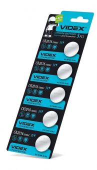 Купить Батарейка литиевая Videx CR2025/5003LC оптом