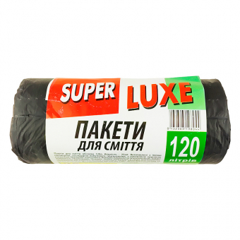 Купить Пакет для мусора 120х25/120л. 25 шт. "Super Luxe" оптом