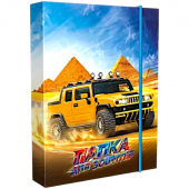 Купить Папка для тетрадей В5 картонная на резинке "Hummer" оптом