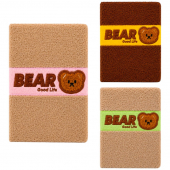 Купить Блокнот меховый А5 клетка, 80 л. «Bear Good Life» оптом