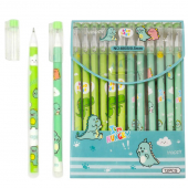 Ручка гелевая "пиши-стирай" «Dino», 0.5 мм, синяя 