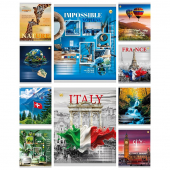 Тетрадь 60 л. клетка «Мікс 4» Тетрада