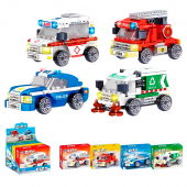 Конструктор "City car" 110-114 деталей