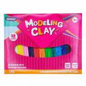 Купить Пластилин 12 цв., 200 гр «Modeling Clay»  оптом