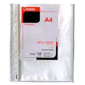 Купить Файлы А4+ «Norma» 40 мкм., (100шт) оптом