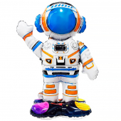 Купить Шар фольгированный, 3D фигура "Космонавт" 69 x 49 см. оптом