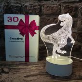Купить 3-D светильник-ночник «Динозавр» оптом