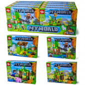 Купить Конструктор 4 в 1 "My World" №F9018 оптом