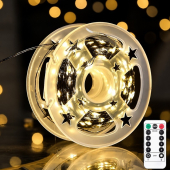 Гирлянда светодиодная нить 600 Led 60м.от USB с пультом