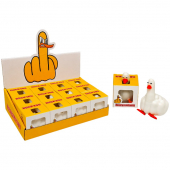 Игрушка сквиш-стрейч "Yucak Duck You" с песком