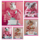Купить Тетрадь 18 л. клетка «Pink Power» Тетрада оптом