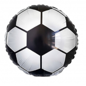 Шар фольгированный "Футбольный мяч" 45 х 45 см