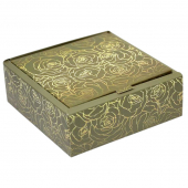 Коробка подарочная, раскладная 20 х 20 х 7 см "Розы"