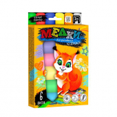 Купить Мел цветной толстый для асфальта 6 цв. оптом