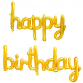 Купить Воздушне шары- гирлянда "Happy birthday"  оптом