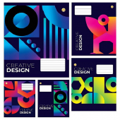 Купить Тетрадь 96 л. клетка «Creative design» Тетрада  оптом