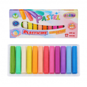 Купить Пластилин «Чистые руки» 12 цв PASTEL., 200гр. ECO оптом