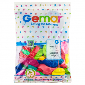 Шары воздушные "Gemar" 12" (100шт). Микс цветов