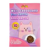 Купить Набор белого картона А4 «My Cat» 10л. оптом