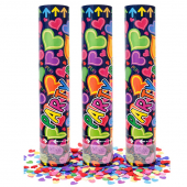 Хлопушка «Сердца» 30 см. 