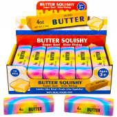 Купить Игрушка-антистресс сквиш "BUTTER" радужний 13 x 4 см. оптом