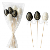 Набор декоративных писанок-топеров (6 шт/уп) №26-17