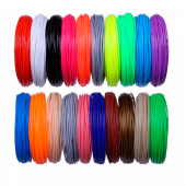 Пластик для 3D ручки 20 цветов* 10м.