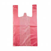 Купить Пакет полиэтиленовый "Майка №1" 220х380 мм. розовый оптом