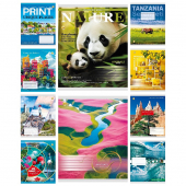 Тетрадь 48 л. клетка «Мікс-2» Тетрада