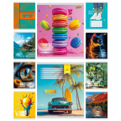 Тетрадь 96 л. линия «Мікс 1» Тетрада Люкс