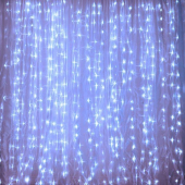Купить Гирлянда "Водопад" 3,0м*2,0м 240 LED, прозрачный провод оптом
