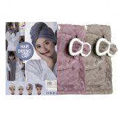 Купить Полотенце для волос с бантиком, CP7381 оптом