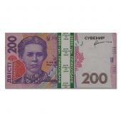 Купить Сувенирные деньги «200 гривен»  оптом