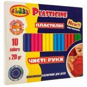Купить Пластилин «Чистые руки MAXI» 10 цв., 200гр. ECO оптом