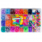 Набор резиночек для плетения в боксе 15 x 24,5 см