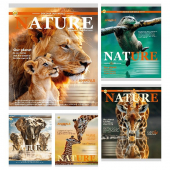 Тетрадь 36 л. клетка «Тварини» Тетрада