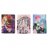 Блокнот А5 на резинке, 80л."Аниме"