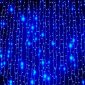 Купить Гирлянда "Водопад" 3,0м*3,0м 400 LED, прозрачный провод оптом