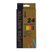 Купить Карандаши цветные 24цв. Marco «Superb Writer Gold» оптом