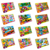 Пазлы мягкие 35 элеменов, 330х230мм. с.11