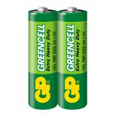 Купить Батарейка солевая GP AA, R6 Greencell 15G-S2 оптом