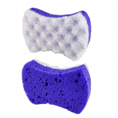 Купить Губка банная с массажным эффектом 155 х 100мм. "Butterfly" оптом