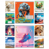 Тетрадь 48 л. клетка «Мікс-1» Тетрада