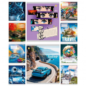 Тетрадь 24 л. линия «Мікс 3» Тетрада