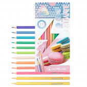 Карандаши цветные треугольные 12цв. «ACMELIAE» Pastel