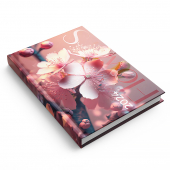 Купить Ежедневник A5 датированный 2024 год «Квіти» с УФ-лаком оптом
