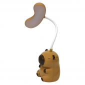 Лампа настольная аккумуляторная с точилкой "Капибара"