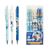 Купить Ручка гелевая автоматическая "пиши-стирай" «Tide play Space», 0.5 мм, синяя оптом